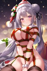 keqing (genshin impact) from christmas