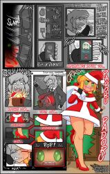 chibi christmas fanterfane fate_(series) fear femboy nero_claudius_(fate) original_character padoru_(meme) panic possession tagme transformation transformation_sequence trap