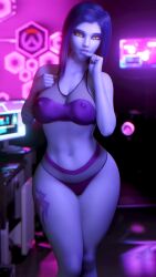 widowmaker from blizzard entertainment by breadcrumb