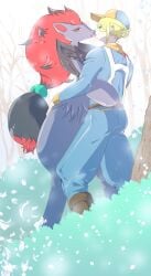 absurd_res duo forest forest_background generation_5_pokemon hi_res huge_filesize human interspecies kissing male male/male mammal nature nature_background nintendo plant pokémon_(species) pokemon pokemon_(species) pokephilia romantic romantic_ambiance tapirclip tongue tree volo_(pokemon) zoroark