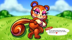 animal_crossing anthro hi_res mammal nintendo pecan_(animal_crossing) protagonart rodent sciurid tree_squirrel