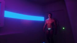 1boy 3d 3d_(artwork) abs animated average_neighbor bara big_muscles big_pecs blue_briefs blue_underwear bouncing_pecs briefs briefs_only bulge detroit:_become_human eden_club_android gay gay_male indoors looking_at_viewer male male_chest male_focus male_only mp4 muscles muscular muscular_male no_sound pecs pectorals rk900 shirtless_male solo solo_focus solo_male underwear underwear_only video walking walking_towards_viewer