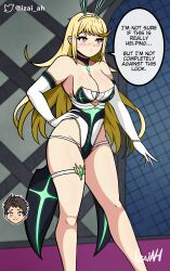 mythra from nintendo by izaiah (artist)