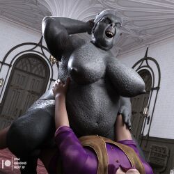 3d 3d_(artwork) chubby chubby_female clothed clothing daz3d daz_3d daz_studio dick elderly eyess_closed female glasses goblin goblin_female granny gray_hair lowhangingfruit3d_(artist) male male/female mature_female offscreen_character old older_female on_top pleasure_face sex