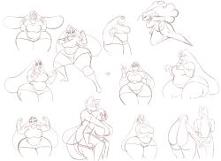 big_ass big_breasts breasts bubble_butt dewwy(dewwydartz) dewwydarts dewwydartz female furry huge_ass tagme thick_thighs val_(dewwydartz) wide_hips