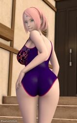 1girls 3d ass ass_grab big_ass big_breasts bikini boruto:_naruto_next_generations dante656565 door female female_only green_eyes hand_on_ass hand_on_butt light-skinned_female light_skin looking_at_viewer milf naruto naruto_(series) outside pink_hair sakura_haruno smile solo solo_female source_filmmaker swimsuit tagme