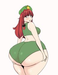 big_ass big_breasts breasts bubble_butt huge_ass peta_petaa thick_thighs wide_hips