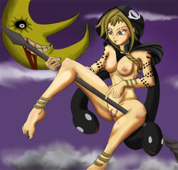 medusa_gorgon nude pointy_chin snake soul_eater witch