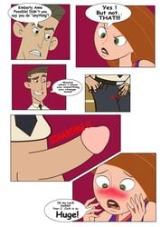 cheating_husband comic disney father_and_daughter female human james_timothy_possible kim_possible kimberly_ann_possible male penis straight straight_hair tagme