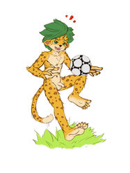 male_only mascot sottocolle zakumi