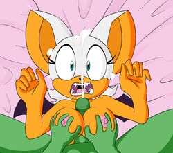 rouge the bat from sonic (series) by fourball