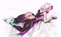 gwen stacy from marvel by johnfoxart