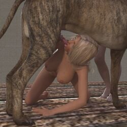 3d animal_genitalia animal_penis big_breasts big_penis blonde_hair breasts canid canine canine_penis canis daz3d domestic_dog fellatio female feral genitals great_dane hair hannah_palmer hi_res human humiliation jollybizz licking male male/female mammal mastiff molosser oral penile penis penis_lick sex submissive submissive_female tongue tongue_out zoophilia