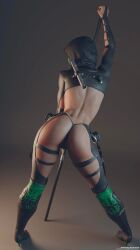 3d ass ass_cheeks ass_out ass_up big_ass big_butt black_panties black_thong bodysuit buns butt_cheeks cheeks curves curvy curvy_body curvy_buns curvy_female curvy_figure curvy_hips female female_focus female_only huge_ass huge_butt jade_(mortal_kombat) large_ass large_butt mortal_kombat mortal_kombat_11 panties plump plump_ass rear_view revealing revealing_outfit round_ass round_butt shizzyzzzzzz showing showing_ass showing_off showing_off_ass thick thick_ass thick_hips thick_legs thong video_game video_game_character video_games wide_ass wide_hips