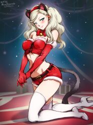 ann takamaki from christmas by minacream