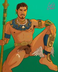 actor black_panther:_wakanda_forever boner celebrity cum cumming erect_penis erection hard_on hispanic hispanic_male in_character latino male male_only marvel marvel_cinematic_universe melanin muscles muscular muscular_male namor native_american_male spread_legs tenoch_huerta veks_draw