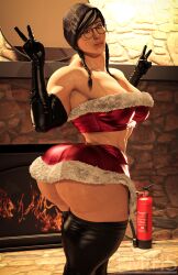 dokkaebi (rainbow six) from christmas by forgiven4sinn