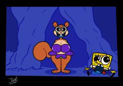 anal bikini cum_in_ass cum_in_pussy cum_on_breasts excessive_cum facial fang_(fangsart) hyper_ass hyper_breasts joelbrunox5 sandy_cheeks smooth_skin spongebob_squarepants spongebob_squarepants_(character) squirrel tagme