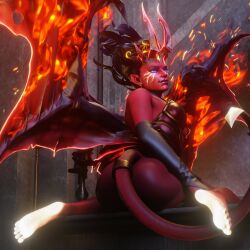 akasha dota_2 queen_of_pain succubus tagme