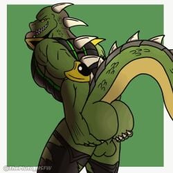 1boy 2d 2d_animation animated anthro anthro_only ass back_view fangs gay horns human inviting inviting_to_sex looking_back loop male male_only mortal_kombat presenting presenting_butt reptile_(mortal_kombat) scalie solo solo_focus tail thepluto_nsfw video