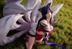 ahri from league of legends by fireboxstudio