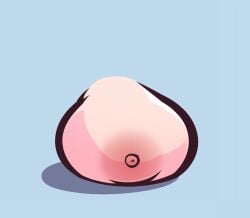 areola big_breast breast disembodied_breast gemrazzled huge_breast nipple simple_background