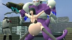 3d alien barrel big_belly combine_elite cooler_(dragon_ball) cumflation dragon_ball fubuki_(one-punch_man) garry's_mod gm_bigcity grabbing_arms grabbing_from_behind inflation one-punch_man rape sfm size_difference source_filmmaker