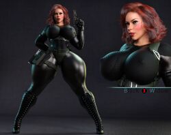 black widow (marvel) from marvel by sonoftarzan