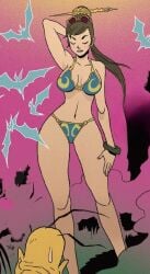 bikini capcom chun-li oro_(street_fighter) street_fighter street_fighter_iii