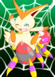 ariados bestiality interspecies nintendo nude nudity pokémon_(species) pokemon pokemon_(franchise) victini zoophilia