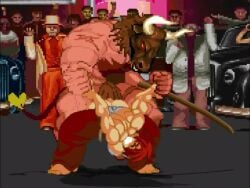 1girls 2boys anal animated ass azumi_hojo big_ass crossover cum cum_in_pussy cum_inside defeated domination double_penetration double_underhook fatal_fury group_sex igawa_sakura king_of_fighters longer_than_one_minute m.u.g.e.n mai_shiranui maki_genryusai male_moaning minotaur minotaur_(mugen) mmf_threesome mp4 multiple_boys multiple_girls muscular_female orgy pixel_animation public punching rape rape_dungeon red_hair ryona sakura_kasugano sound spitroast stand_and_carry_position standing_sex street_fighter taimanin_(series) threesome underhook vaginal video werehorse