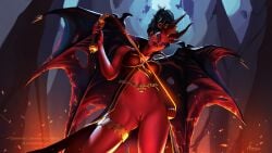 akasha dota_2 queen_of_pain succubus tagme