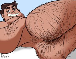 ass bara butt dilf hairy hairy_anus hairy_ass hairy_butt hispanic hispanic_male latino looking_back male male_only melanin mexican mexican_male muscles muscular muscular_male rafael_diaz risen_guy star_vs_the_forces_of_evil teasing