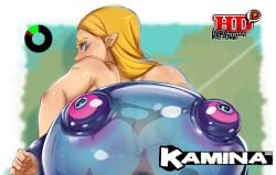 anal ass blonde_hair blue_eyes censored chuchu female kamina1978 nude princess_zelda rape restrained solo the_legend_of_zelda zelda_(breath_of_the_wild)