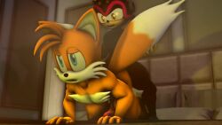 2boys 3d anal anal_sex animated anthro anthro_on_anthro bedroom bee charmy_bee doggy_style fox fuckboy gay male male/male male_penetrated male_penetrating male_penetrating_male miles_prower mobian mp4 naked no_sound nude open_mouth penis sega sonic_(series) sonic_the_hedgehog_(series) source_filmmaker tails tails_the_fox video wector yaoi