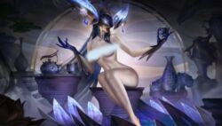 breasts league_of_legends lissandra lunar_new_year lunar_revel_series porcelain_lissandra_prestige_edition prestige_skin richtofen