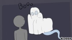 animated anon bedsheet_ghost breasts female fictional_character ghost ghost_girl gif jaiden jaiden_animations jaidenanimations mob_face muffin_top muffintop slideshow youtube_avatar youtuber_girl