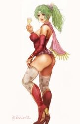 alex_siao ass big_ass breasts cup final_fantasy final_fantasy_vi green_hair ponytail terra_branford thong thong_leotard tina_branford