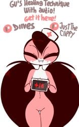 10:16 1girls 2019 2d 2d_animation advertisement animated anthro blush breasts brown_hair color curvy dark_hair digital_media_(artwork) diives english_voice_acting female female_focus female_only gu_(diives) hair hair_between_eyes hips holding_object long_hair looking_at_viewer mp4 naked nipples nude nude_female oc original original_character patreon pink_skin promotional_art pussy sharp_teeth shorter_than_10_seconds simple_background small_breasts smile snake snake_girl sound text thighs twintails vertical_video video voice_acted white_background white_skin wide_hips