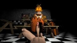 3d animated female female_focus five_nights_at_freddy's five_nights_at_freddy's_4 footjob furry jack-o'-chica male_pov no_sound pov straight tagme video yuuki_momofox