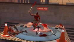 3d 3d_(artwork) 3d_model ass big_balls big_penis blood dead death demoman demoman_(team_fortress_2) game garry's_mod heavy_(team_fortress_2) heavy_weapons_guy male_death multiple_deaths naked nude penis soldier soldier_(team_fortress_2) spy spy_(team_fortress_2) sword team_fortress_2 tf2