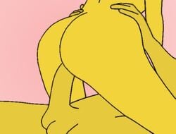 ass color human insertion jsl male marge_simpson nude partial_male penis sex tagme testicles the_simpsons