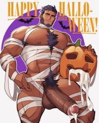 abs bara biceps big_cock big_muscles big_penis bodybuilder cum cum_on_penis cumming cumshot facial_hair hairy_armpits halloween huge_cock huge_muscles male male_focus male_only masturbation muscle muscles muscular muscular_arms muscular_back muscular_legs muscular_male muscular_thighs nipples pecs pubic_hair ruisselait veins veiny_muscles veiny_penis