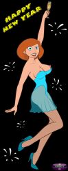 ann_possible blue_dress breasts breasts_out clothed cup disney disney_channel dress fireworks gagala high_heels holding_cup kim_possible legs milf mother new_year nipples phillipthe2 red_hair short_hair transparent_clothing transparent_dress