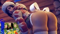 renee (fortnite) from christmas by sixser