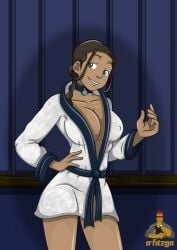 a-fitzga avatar_the_last_airbender cleavage clothing erect_nipples erect_nipples_under_clothes katara large_breasts tagme