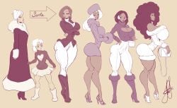 1girls 5girls ann_possible athletic athletic_female big_breasts bonnie_rockwaller breasts busty cleavage curvy_female disney eyebrows eyelashes eyes female female_focus fit fit_female fur_coat fur_hat hair henrik-drake hhammerh high_heel_boots high_heels hips hourglass_figure huge_breasts kim_possible large_breasts legs light-skinned_female light_skin lips mrs._rockwaller multiple_girls rsahnp straight_hair thick thick_legs thick_thighs thighs tonnie_rockwaller top_heavy upper_body voluptuous waist wide_hips