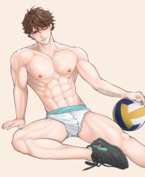 male male_only oikawa_tooru_(haikyuu!!) onglai87 solo_male tagme