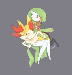 1boy 1boy1girl 1girls blushpumpkin braixen closed_eyes crying female female_dominating_male female_domination femdom furry gardevoir male malesub nintendo over_the_knee over_the_knee_spanking pain pokémon_(species) pokemon pokemon_(species) pokemon_on_pokemon pokemon_only spanking submissive_male