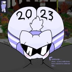 2023 anon anthro anthro_on_anthro ass_bigger_than_head big_ass big_penis blush body_writing bubble_ass bubble_butt cat_ears dipper552 enormous_ass feline fellatio femboy furry furry_tail gay gay_sex giant_ass hoodie hypixel minecraft minecraft_background minecraft_skin oral pixel_art pixelated short_tail sucking_penis sunglasses tail text thick_ass thighhighs traced traced_art white_fur yaoi